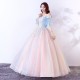 eg77  宴會晚禮服舞台獨唱美聲學生藝考禮服敬酒服蓬蓬裙年會演出服女 大碼